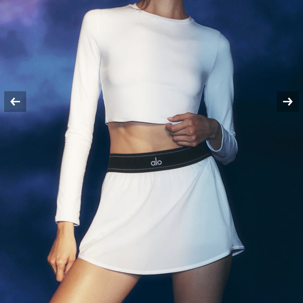 Alo Match Point Tennis Skirt